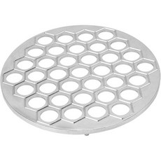 러시아 만두 제조기 37구 스테인리스 스틸 제작기 식품 등급 펠레니 고기 금속 가정용 주방 레스토랑용 (은색), 러시아 만두 제조기, 37구 스테인리스 스틸 제작기 식