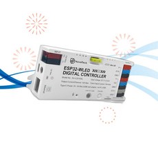 NaveiTech 나비테크 RGB 컨트롤러 ESP32 WLED LED 스트립 음악 사운드 반응형 SJ