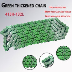 범용 오토바이 체인 415H 136 90CC 자전거용 50CC 110CC 피트 125CC 먼지 드라이브 70CC 132 바이크 150CC 110 링크 428H 140CC, C 415H 132L