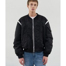 매장정품 드로우핏 DRAWFIT DRAW FIT 라인 포인트 퍼커링 MA-1 자켓 [BLACK] DFJK3301BK 535814