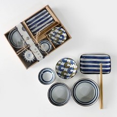 안다미로 1인 식기세트 6p, 구성품