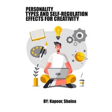 (영문도서) Personality types and self-regulation effects for creativity Paperback, Lawchakra, English, 9785810203957