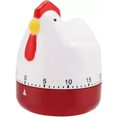 주방 타이머 기계식 귀여운 배알 60분 요리 알람 수면 알림 시계, 없음, 1개