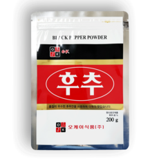 오케이 후추 후추분말 대용량 업소용, 200g, 1개