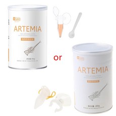 물고기 Eggs 새우 소금물 음식 먹이기 Eggfood 트로픽 수족관 200ml/500ml Artemia Shelling, 1개