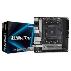 ASRock 華擎 Ryzen 3000/4000系列主機板, A520Mini-ITX