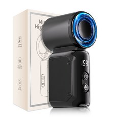 KOSKOZ 초미니 휴대용 선풍기, Black, K813