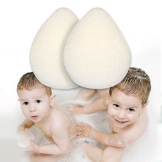 네이처루 순식물성 곤약스펀지 신생아 아기 목욕 스펀지 18종, 워터드롭퓨어, 1개