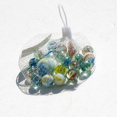 유리 구슬 G-1 완구 장난감 옛날 치기 놀이 세트 게임, 1개