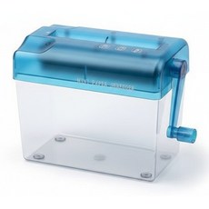 르모아 가정용 수동 A6 종이 세절기 수동 파쇄기, 블루, A6 세절기