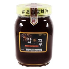 설악산허니팜 꽃꿀 100% 밤꿀, 1.2kg, 1개