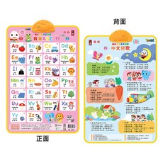 風車圖書 FOOD超人 有聲學習掛圖-ABC&中文兒歌