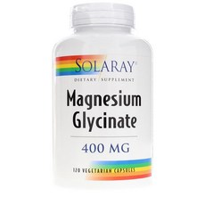 SOLARAY 甘氨酸鎂膠囊400mg, 1個, 120 入