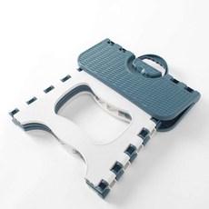 별별 블루그린 24x18.5cm 접이식 의자 풋스툴, 1