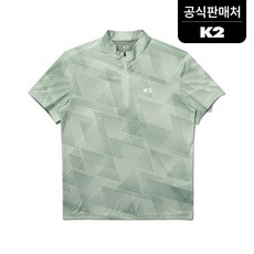 K2 공식 남성 오싹(OSSAK) MEGA 반팔 집업 티셔츠 KMM24221PM