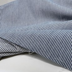 CRT009 탐나요 면 청해지 원단 스트레치 데님 패브릭 청지 무늬 대폭 무지 천, 1개, 스트라이프