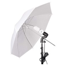 조명 우산 화이트 113cm 엄브렐라 LED라이트 플래시11_20Ea, 20개, 본상품선택