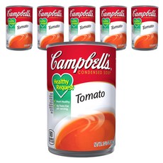 캠벨스 컨덴스드 수프 헬시 리퀘스트 토마토, 305g, 6개