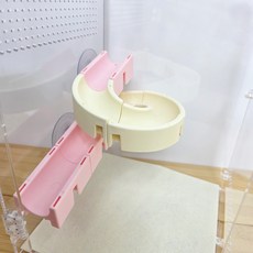 크레 도마뱀 백업, 1개, 베이지핑크