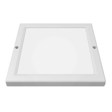 장수램프 8인치 엣지 사각 LED 직부등 20W 현관등 베란다등 복도등, 주백색(아이보리빛), 1개