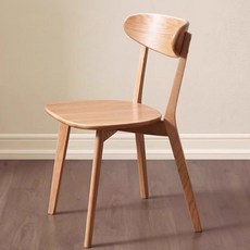 SeekFun 원목 식탁 의자 학원 학교 나무 의자 튼튼한 스툴 하중 100KG 원목색 호두색, 1개