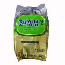 일회용간장 6g 200개 만두 미니간장 동보식품 족발 꼬마간장, 1개