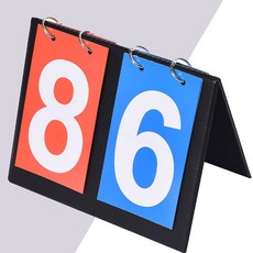 스코어보드 1자리 점수판 축구 DD-12364 스포츠 27143PC 1(PC)
