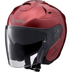 야마하 오토바이헬멧 제트 YJ-17 제니스-P 라바톤 블랙 90791-2321L, Helmet: L 22.8 - 23.2 inches (, 05_metallic red
