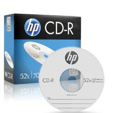 Hp cd-r 700mb 52x 슬림 1장 저장장치 디지털 가전, Hp cd-r 700mb 52x 슬림 1장 저장장치 디