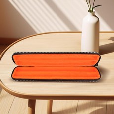 HEMOTON 온 플루트 보관 케이스 용량 악기 가방 피콜로 플루트용 깔끔하고 정리된 보관 편리한 캐리어 케이스 스트랩 포함 쉬운 운반용, HEMOTON 플루트 보관 케이스 용량 악기 가방, 피