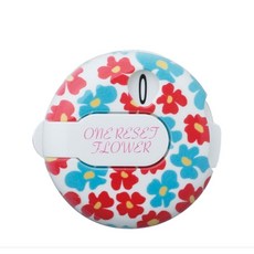 日本DAIYA GOLF花系列高爾夫球計桿器AS-461，輕巧易攜帶，精準計數，提升球技, 花瓣