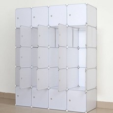 화이트 선반 옷장 디자인옷장 조립식옷장 조립옷장kwa83BhS