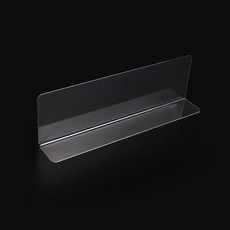 L형 투명 칸막이 20x6cm 1P 일반형
