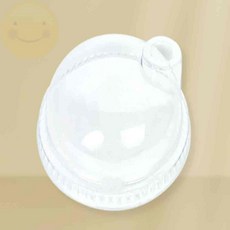 왅자마켓 돔형 투명컵뚜껑 50P 테이크아웃종이컵뚜껑
