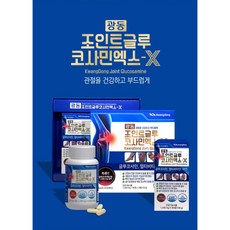 [원산지 : 국산]광동 조인트 글루코사민엑스-X 건강한관절 튼튼한관절 관절영양제 180정 3개월분 1개
