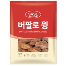 사세 버팔로윙 (냉동) 플러스X, 2개, 1kg