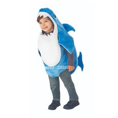 兒童鯊魚裝 萬聖節海底生物造型服裝