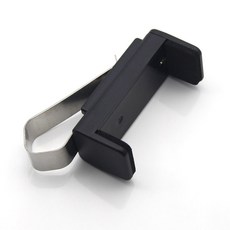 자동차 키 차고 문짝 리모컨 클램프 브래킷 선 바이저 클립 거치대 자동 패스너 블랙 2 개, 1 pcs × 1개