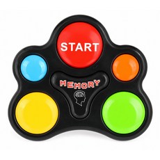 MEMORY 益智聲光記憶遊戲, 黑色, 1個