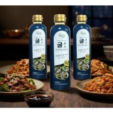 굴소스 만능소스 500g 3개 설 명절 선물세트 대량주문 답례품, 500ml