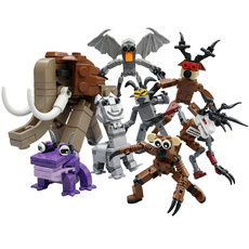 99일 보스 캐릭터 8종 컬렉션 호환블록, 1개, 파우치포장8종