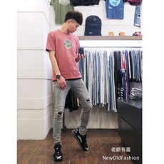 Air-Force復古戰機短tee - 磚紅, 1個, M號