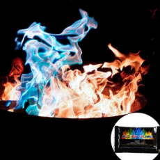 캠핑 불멍 가루 오로라 색상 불멍용 불멍 가루 색깔 파우더 캠핑용 파이어 장작 감성 연출, 불멍 오로라30