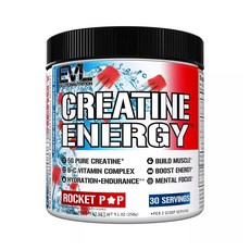 EVLUTIONNUTRITION 크레아틴 에너지 로켓 팝, 1개