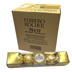 페레로로쉐 초콜릿, 62.5g, 12개