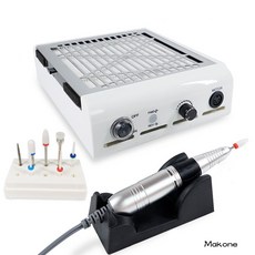 이크요 네일흡진기 드릴 2in1 일체형 세트 젤네일제거, 1개, E. 진공 연삭기 세라믹 연삭 헤드 패키지