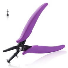 SPEEDWOX 1.8mm 금속 구멍 뚫는 펀치 플라이어 정밀 주얼리 공예 도구 귀걸이 만들기 메탈 홀 펀치 플라이어 메탈 펀칭 플라이어 메탈 펀칭 집게, 1개