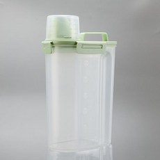 견과류 디스펜서 사료 밀폐 보관통 분배기형 용기 투명, 1개, 기본 색상
