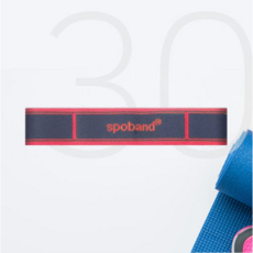 스포밴드 30 레벨3 스트레칭 요가 재활 필라테스 탄성밴드 / 근력강화 자세교정 홈트레이닝, 1개, 핫핑크