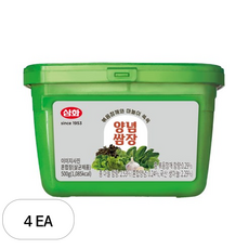 삼화식품 양념쌈장, 500g, 4개